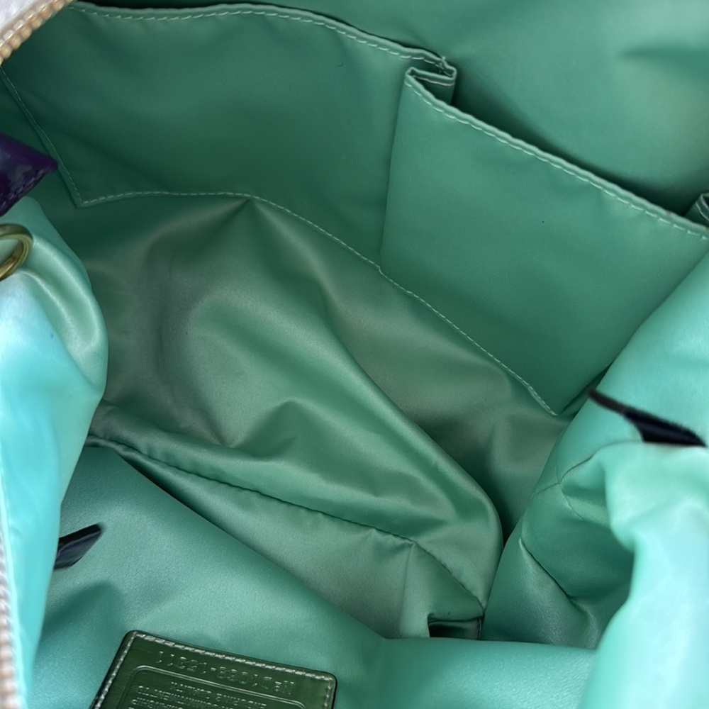 Coach Vintage Jazzy Poppy Glamour Signature Crossbody Hobo - Picture 14 of 16